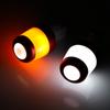 2pcs Electric Scooter Handlebar Lights LED Warning Light Handlebar Plug Waterproof & Dustproof
