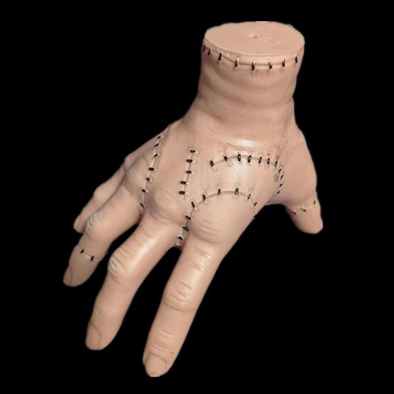 Cross-Border Halloween Wednesday s Vinyl Horror Hand Prop One size