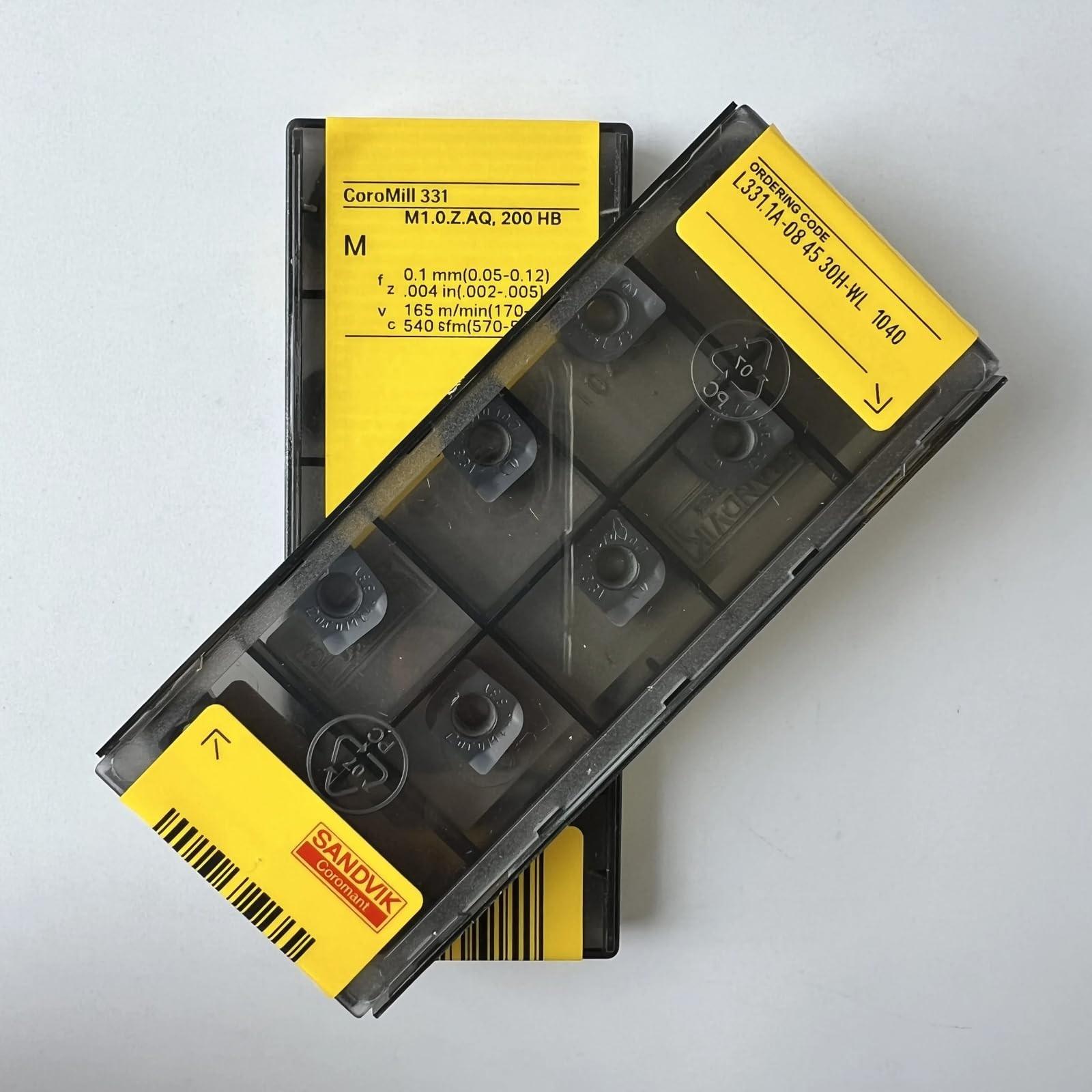 

L331.1A-084530H-WL 1040 / Industrial indexable Carbide Inserts 10 Pcs