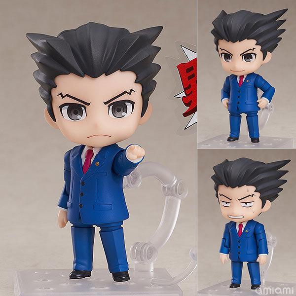 

10cm Phoenix Wright Ace Attorney Miles Edgeworth 1761 1762 Anime Figurine Action Figure Toys Playsetss Doll Christmas Gift Present With Box