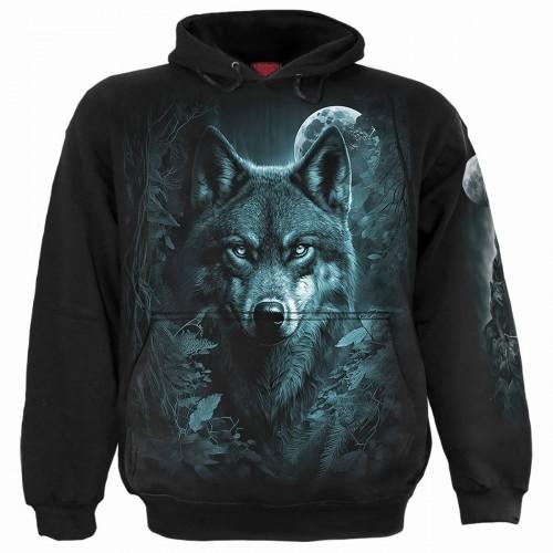 Spiral Direct Unisex Adult Forest Guardians Back Print Pullover Hoodie