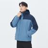 Winter Couple 3-in-1 Solid Color Shaker Jacket
