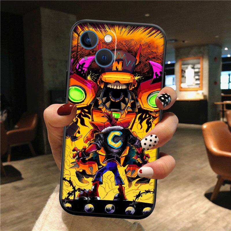 IK18 C-Crash B-Bandicoot New High-End Shell Phone Case for OPPO A3 Pro A72 A74 A76 A77 A77S A78 A79 A94 A95 A18 A40M A58