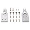 For SAE Top Post Clamp 6 Spot Flat Lug Battery Terminal Positive Negative For Northstar AGM35 AGM34 AGM34/78 AGM65 AGM24 AGM24F