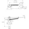 Encoder Bracket, Adjustable Non Slip Aluminum Alloy Bracket Encoder Mounting Bracket Mobile Sliding Bracket Accessories 38mm 6mm Axis Encoding