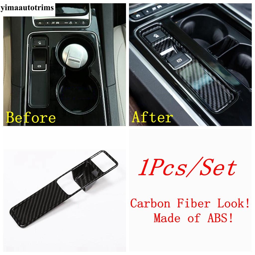 Head Lamp / Handbrake / Dashboard Air AC / Water Cup / Steering Wheel Cover Trim  Accessories For Jaguar F-Pace X761 2017 -