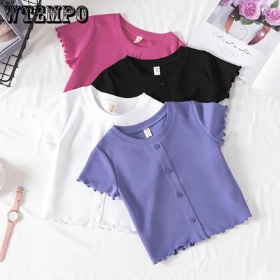 Modal Short Sleeve T-shirt Summer New Children's Casual Style Loose Half Sleeve Short Top