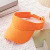 Summer Sun Hat, Adjustable Rear Elastic Band Outdoor Sports Hat, Hollow-Top Curved Brim Hat for Running Hiking