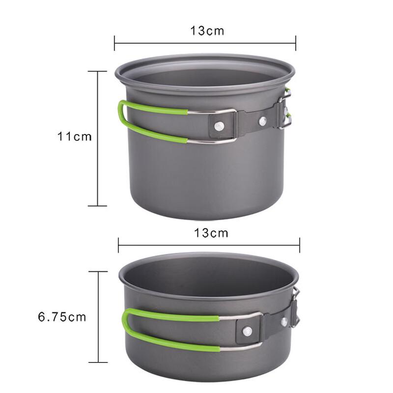 BRS Portable Windproof Camping Stove Set