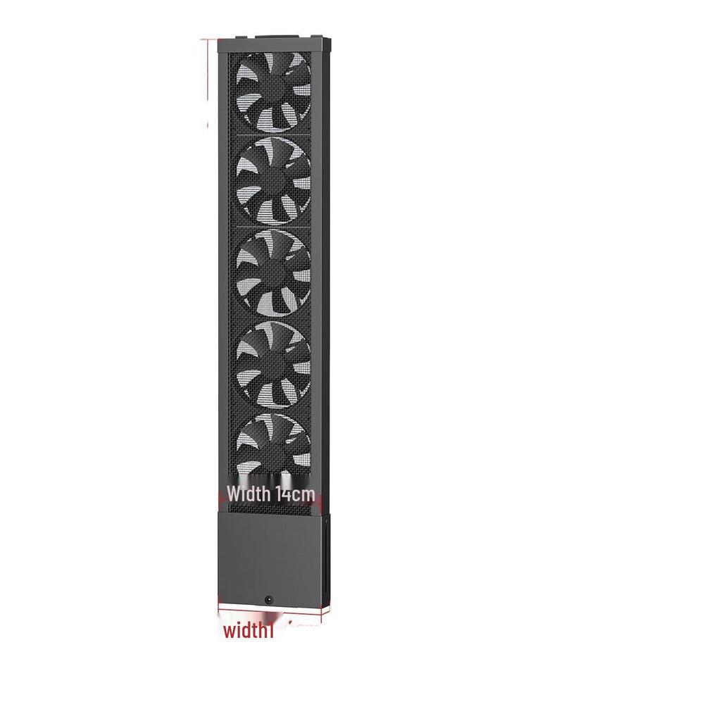 No-Installation, Drill-Free Window Exhaust Fan for Bedroom Ventilation