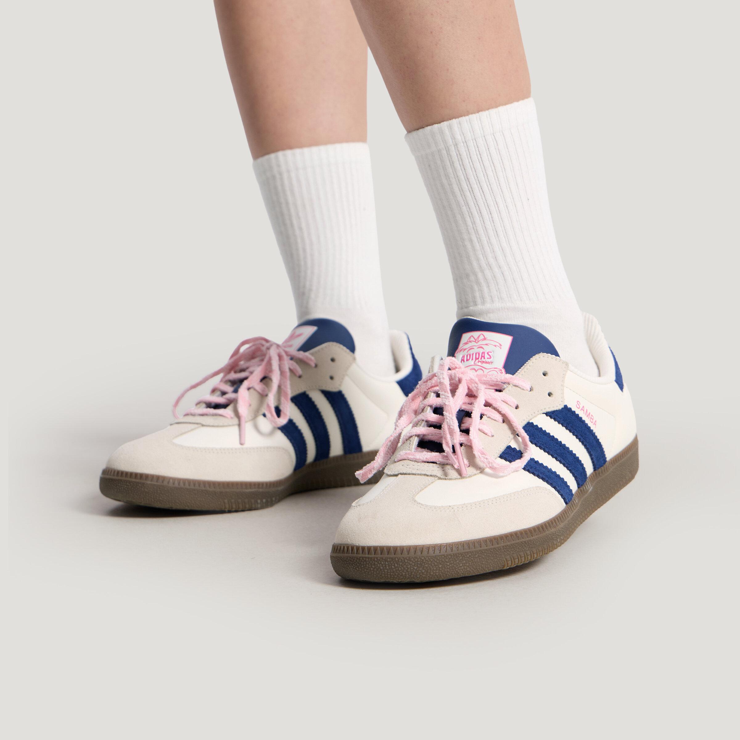 Adidas Originals x Disney SAMBA OG German Army Trainers Unisex Pink Wh 36