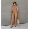 Fashion Wind Fashion New V-neck Sleeveless Waistcoat Vest Cargo Pants Two-piece Set Vest and Pants Set