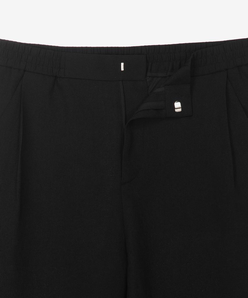 MINDBRIDGE [Couture] Relaxed Fit Textured Full Elastic Waist Pants Mypt3171