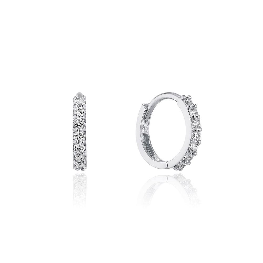 Lloyd Lightshine 10Mm 5K Gold One-Touch Hoop Earrings Lofp3005H