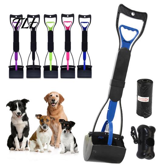 Foldable Waste Scooper for Dogs Dog Pooper Scooper, Portable Pet Cleanup Tool with 20 Bags, Large And Medium Carry Case, Yard, Lawn, Outdoor