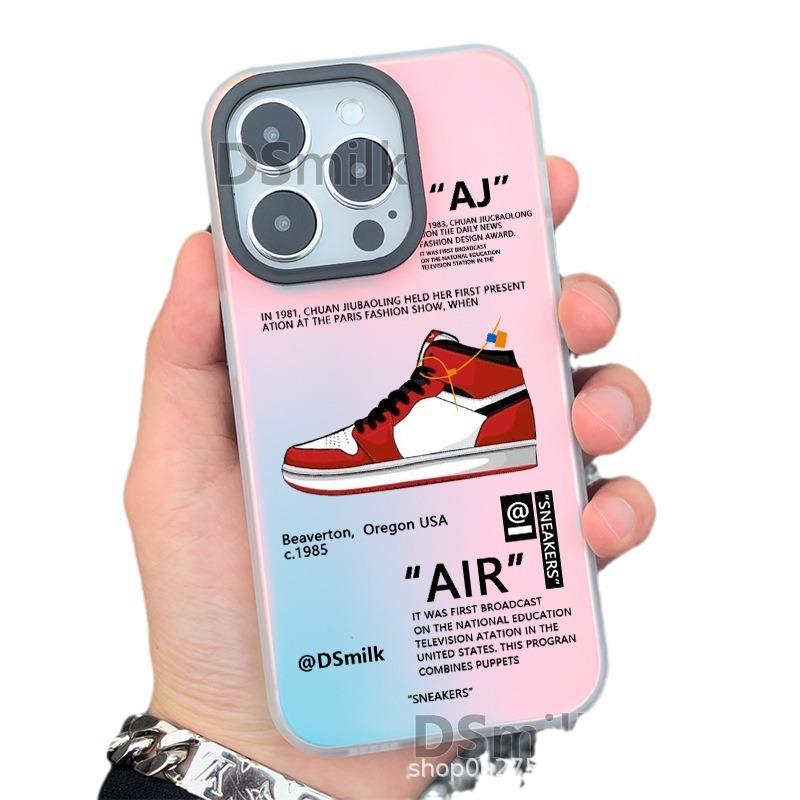 Aurora White Basketball Shoes iPhone15Pro Case for Apple 12/11XsMax/xr