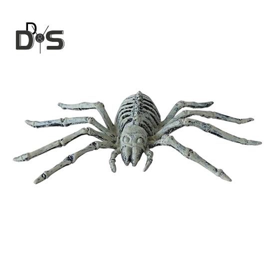 1/4 ks Halloween zvířecí kostlivec dekorace realistická krysa, vrána, pavouk, štír, kostra figurka plastová kostní socha model pro domácí kancelář kavárnu