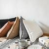 Verdickter Baumwoll-Leinen-Sofakissenbezug Dekoration Kissenbezug für Wurfkissen Taillenkissenbezug Kissen für Sofabett Stuhl Couch Dekor