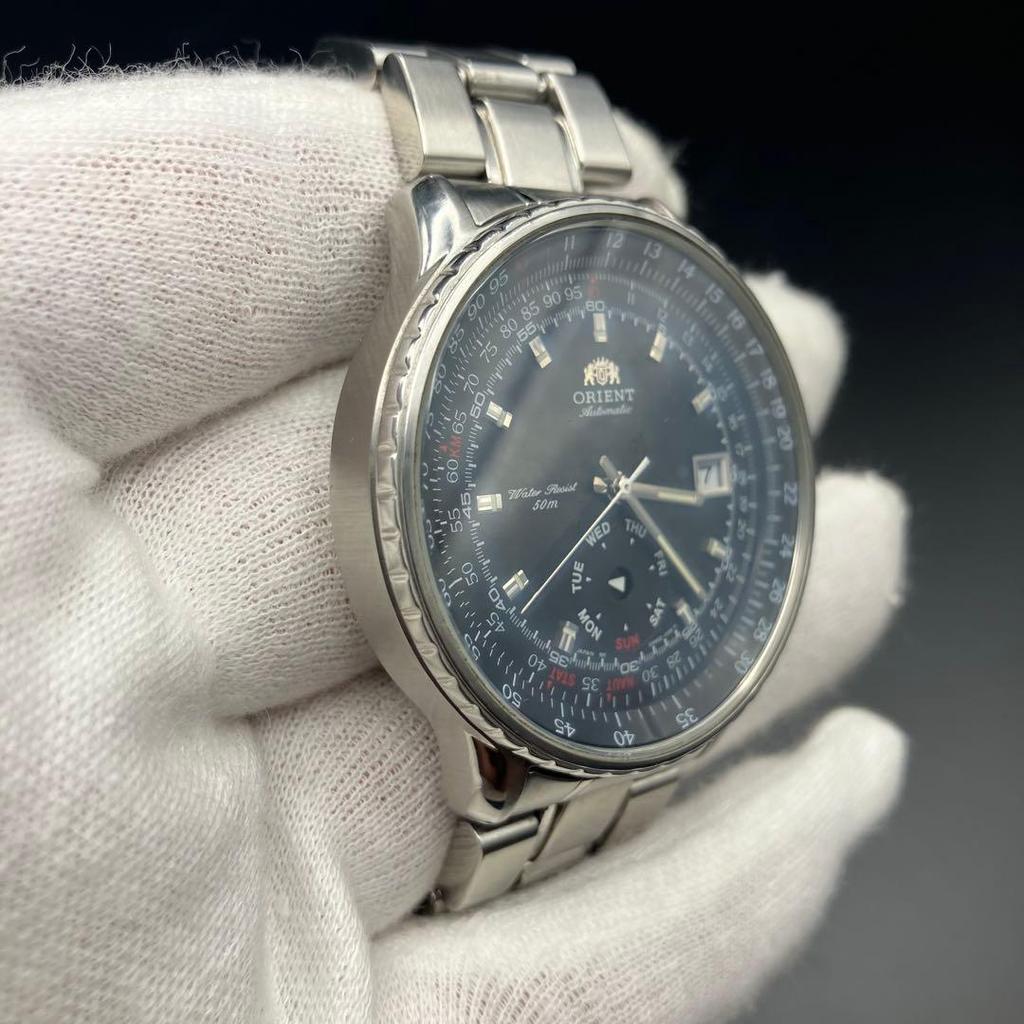 Used [Rare] ORIENT EM5Z-C0CA Automatic Kingmaster Day Date