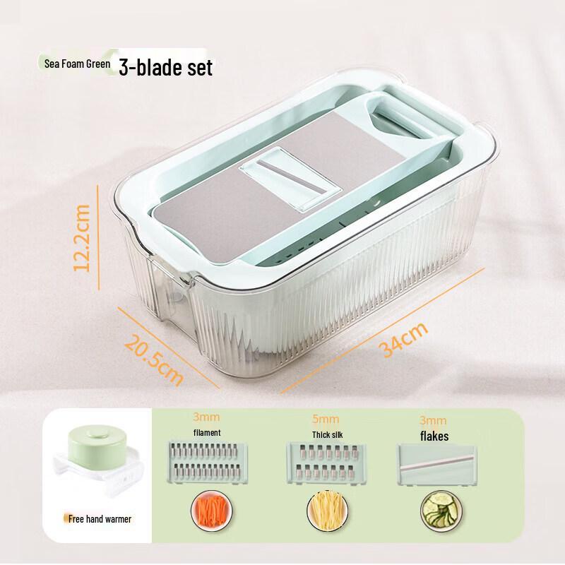 Qiwei Multifunction Stainless Steel Vegetable Slicer and Shredder