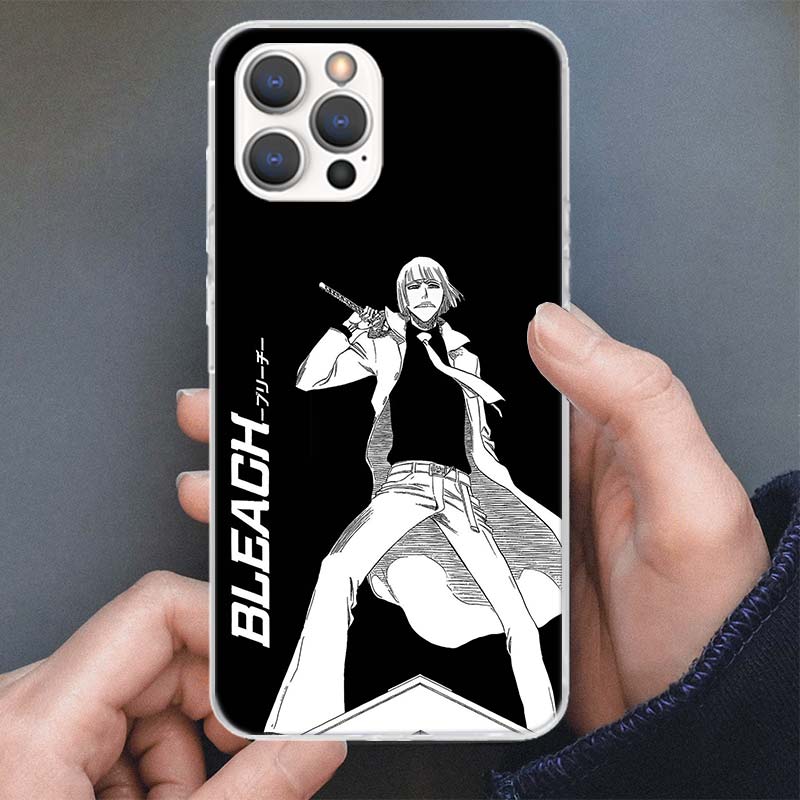 Bleach Shinji Hirako Phone Case For iPhone 17 16 15 14 13 12 11 Pro Max Mini Plus Air 7 SE 8 Soft Silicone Print Shell Funda 17