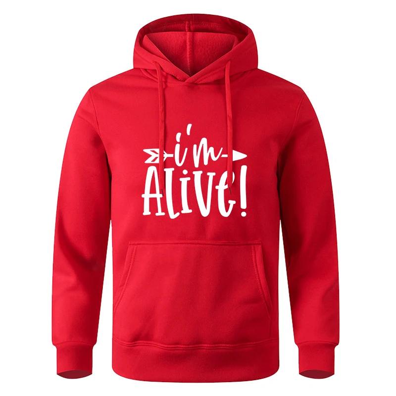 Men's Multi - Color Fashionable Printed Pocket Casual Sports Fitness Pullover Hoodie Sweatshirt