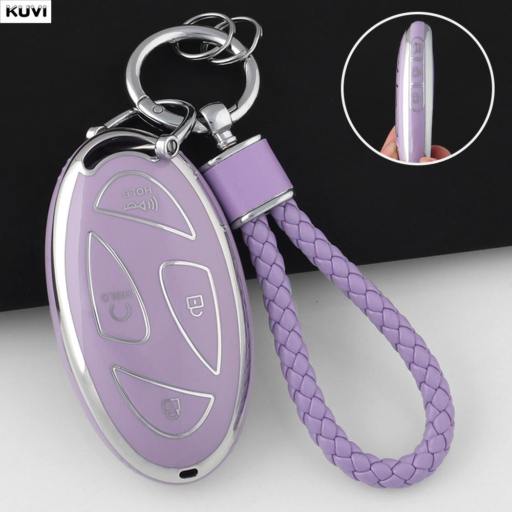 Custodia Copri Telecomando Intelligente Auto in TPU a 5 7 Pulsanti Adatta per Hyundai Kona Ev Grandeur Gn7 Ioniq 6 Guscio Protettivo per Portachiavi Smart Telecomando
