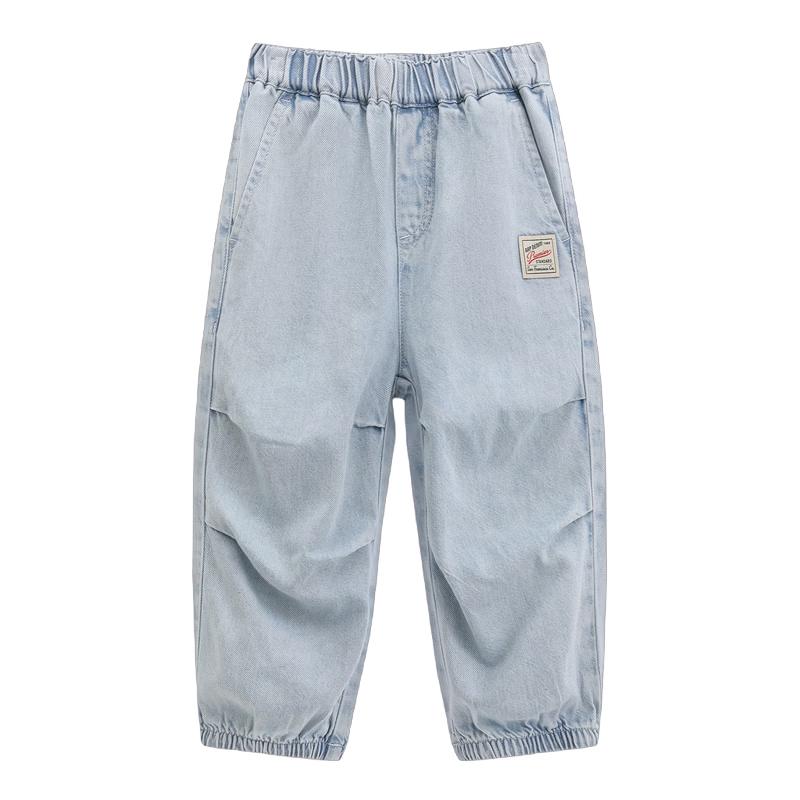 GAP Boys Toddler Loose-fit Parachute Cuffed Denim Pants 100/50
