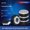 Tire Storage Bags Dustproof Waterproof S/L Universal Portable Wheel Spare Vehicle Cover Bags Case Wheel Protector Car Polye L4T0