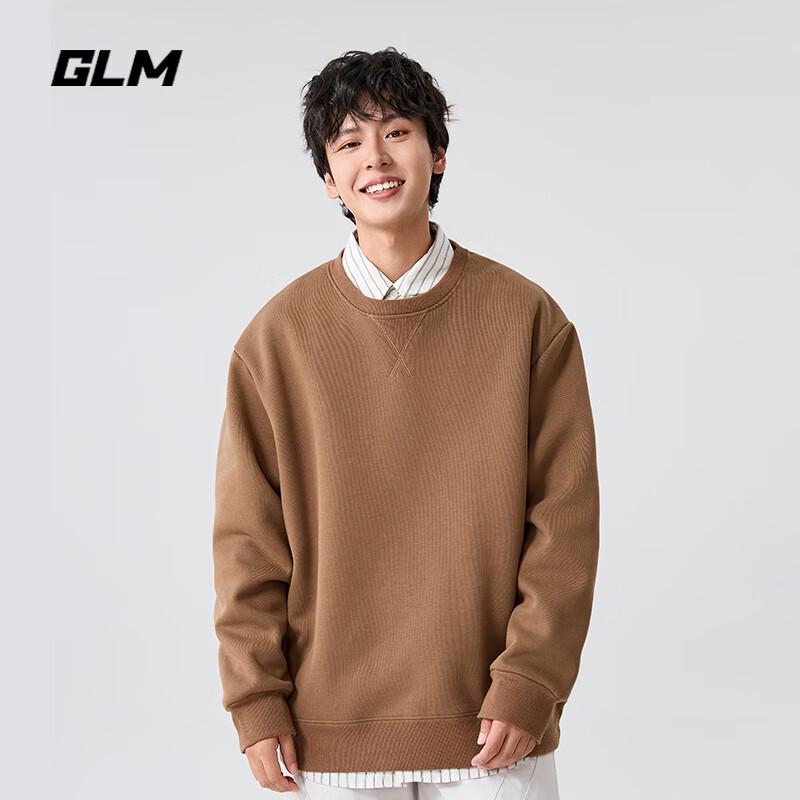 GLM Men's Heavyweight Loose Fit Graphic Sweatshirt