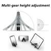 Portable V-shaped Foldable Phone Holder Desktop Lazy Metal Cell Tablet Stand For iPhone Samsung Xiaomi iPad Smartphone Bracket