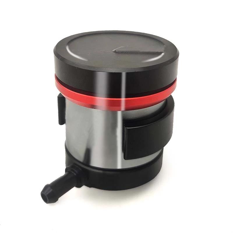 Motorcycle Refitted Direct Push Pump Oil Pot Universal Brake Upper Pump Oil Cup Aluminum Alloy Oil Cup Large Row