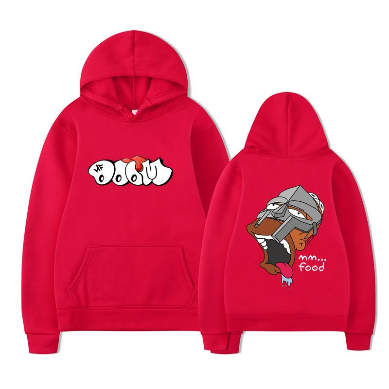 Mf Doom Rappeur Sweats à capuche Impression Anime Ensemble Vêtements Homme