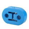 4PCS Universal Blue Silicon Muffler Exhaust Hanger Short Hangers 12mm1 2