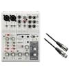 Live Streaming AG06MK2 W XLR Cable Black 2 Piece Set & BX3/3.0