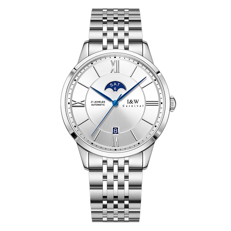 IW Blue Automat Men Watch Japan Miyota Movement Mechanical Waterproof Mens Watches Top Brand Luxury Sapphire Glass Watch Reloj