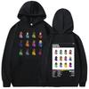 Rapper Drake Music Album Cover Graphic Hoodies Men's Fashion Hip Hop Vintage Sweatshirts Autumn/Winter Fleece Warm Pullovers Y2k