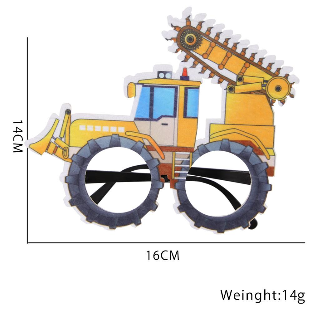 Fun Exciting And Constructionthemed Glasses For Memorable Childrens Moments Party