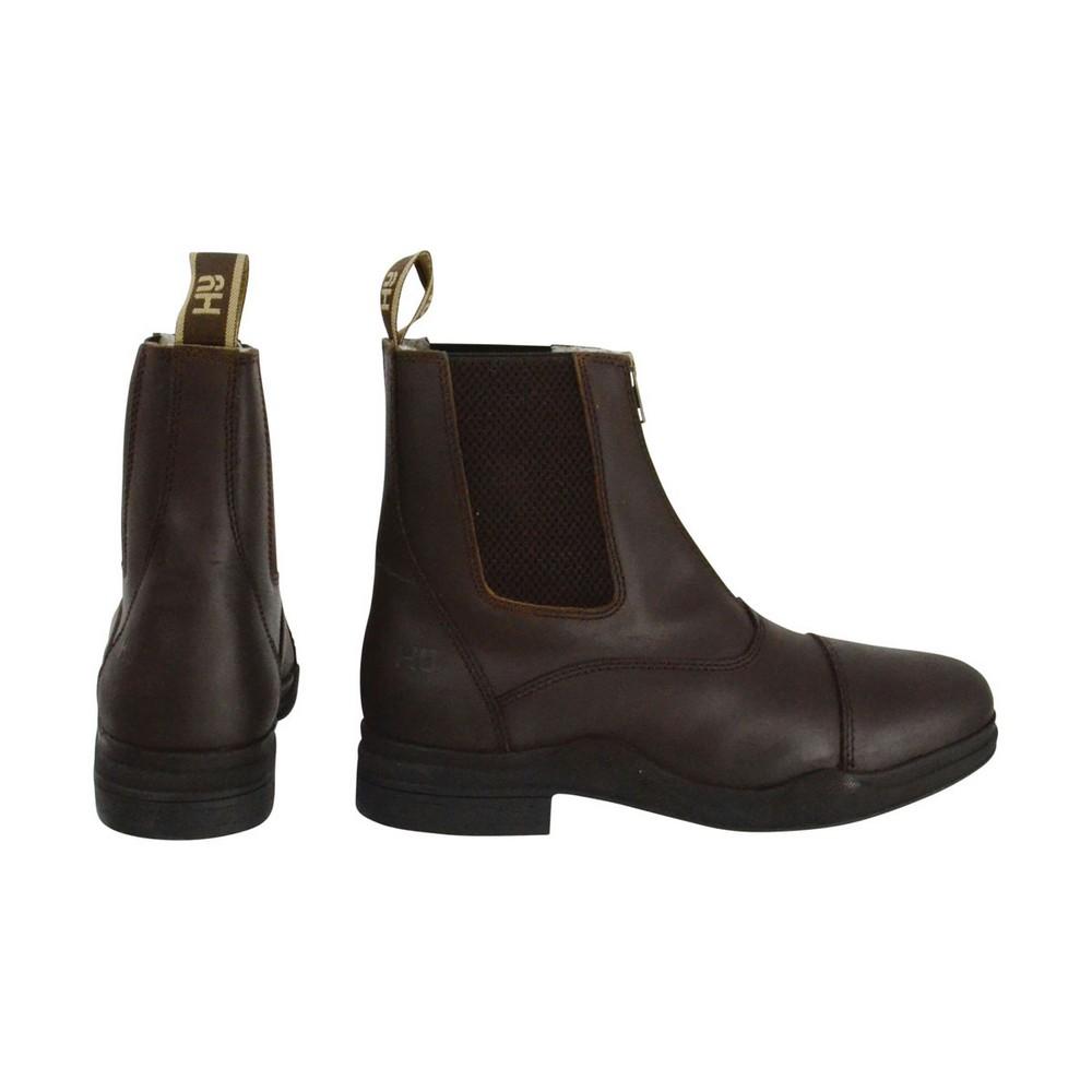 HyLAND Unisex Adult Waxy Leather Jodhpur Boots