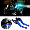 Levier d'embrayage de frein universel pour moto, levier à tambour, compatible avec BMW Honda Suzuki, accessoires de moto, modification, alliage CNC