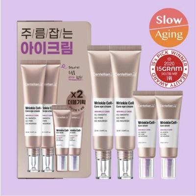 Crème Yeux Anti-Rides Cell Core Double Set (+ Sérum gratuit 10 ml × 2)