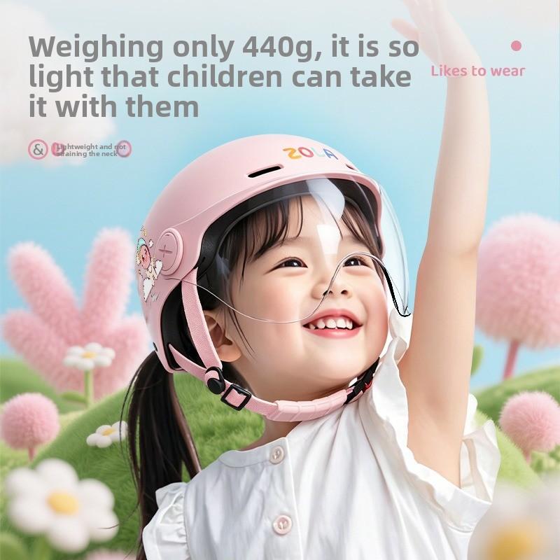 Children's Helmet Boys and Girls Four Seasons Universal Electric Car Children Scooter Helmet