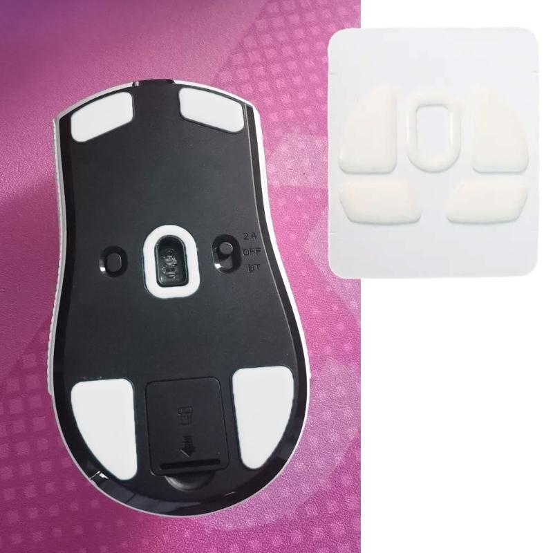 Esportstiger Ice Mouse Skates Stickers Mouse Feet Pad Round Glides Curveds Edges for ATK X1 Ultra Mouse