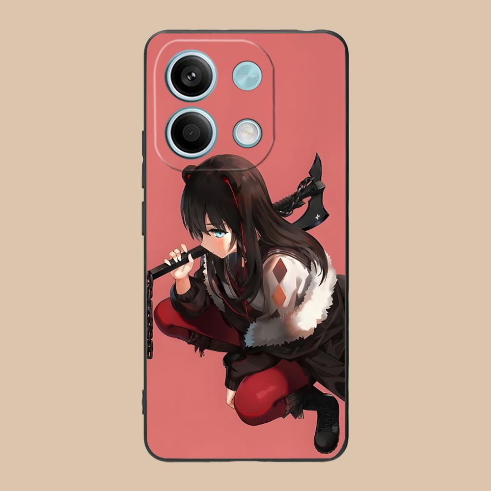 

Arknights Zima Matte TPU Mobile Phone Case for POCO F8 F7 F6 F5 F4 F3 F2 Pro GT C75 C71 C65 C61 C40 Pro Ultra Colorful Cover Poco C40