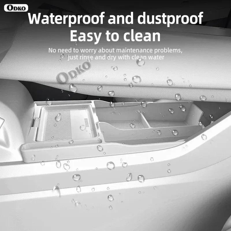 Silicone Storage Box 2025 FOR Haval Xiaolong Max Hi4 PHEV Center Console Modification  Pad Accessories Organizer Decoration