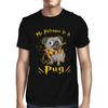 1Tee Mens My Patronus Is A Pug Dog T-Shirt