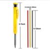 Solid Carpenter Pencil Set Woodworking PencilProfessional Engineering Construction Job Tools Carpentry Marking Scriber