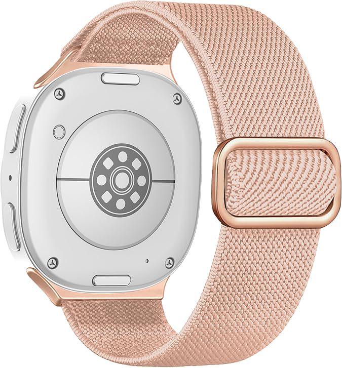 Kompatibles Samsung Watch8 Nylon Elastisches Armband - Unisex Sportliches Modeaccessoire