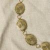 Bohemian Waist Womens Chain With Embossed Metal Finish For Summer And Winter Wear