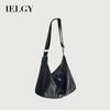 Retro Tote Bag Preppy Style All-Match Large-Capacity One-Shoulder Commuter Messenger Bag